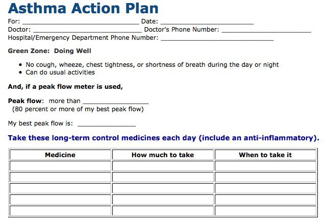 Hvis ikke, astma kontrol, dine lægemidler, influenza skud
