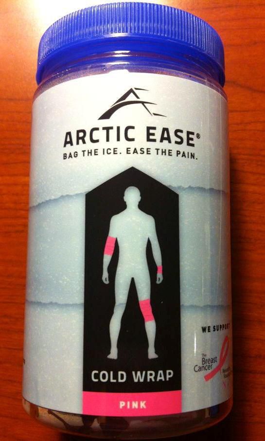 Arctic Ease, Artic Ease, kold terapi, Arctic Ease Cold, Arctic Ease wraps, berørte område