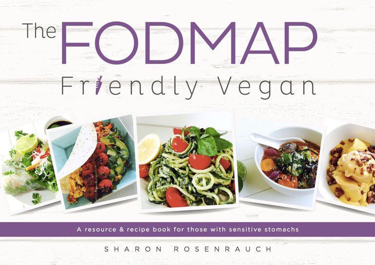 Bogen indeholder, FODMAP Friendly, FODMAP Friendly Vegan, Friendly Vegan, Sharon Rosenrauch