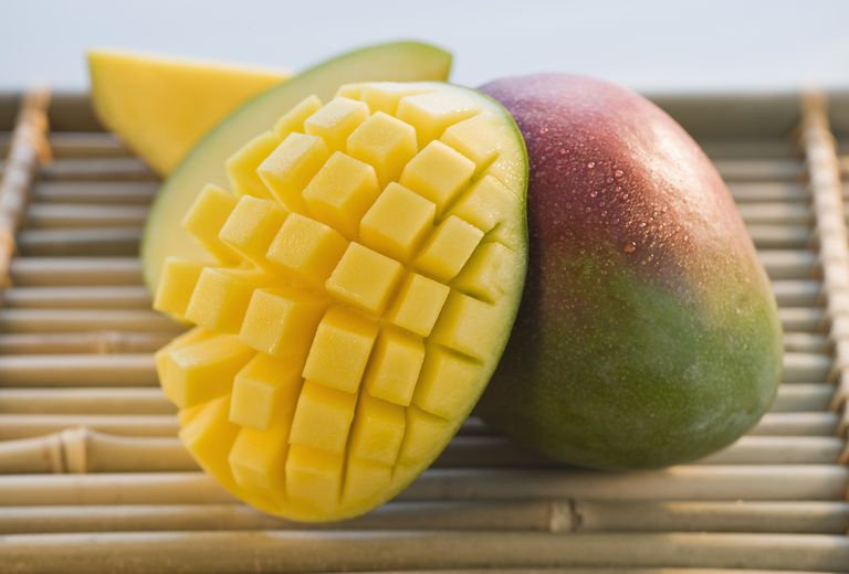 spise mango, alvorlig reaktion, inden minutter, krydsreaktion mellem, nogle tilfælde