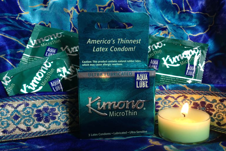Kimono MicroThin, Aqua Lube, Aqua Lube kondomer, Kimono MicroThin kondomer