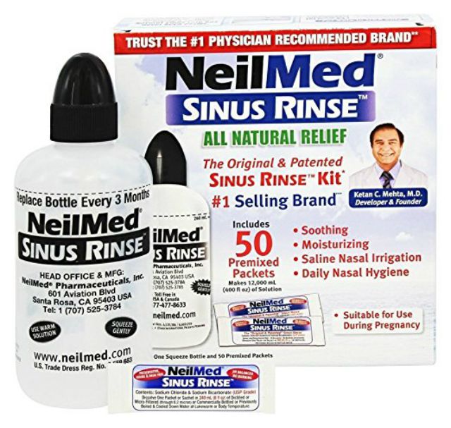 NeilMed Sinus, dette produkt, NeilMed Sinus Rinse, Sinus Rinse