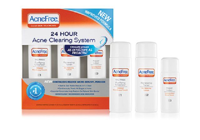 Acne Clearing, Acne Clearing System, Clearing System, 24-timers Acne