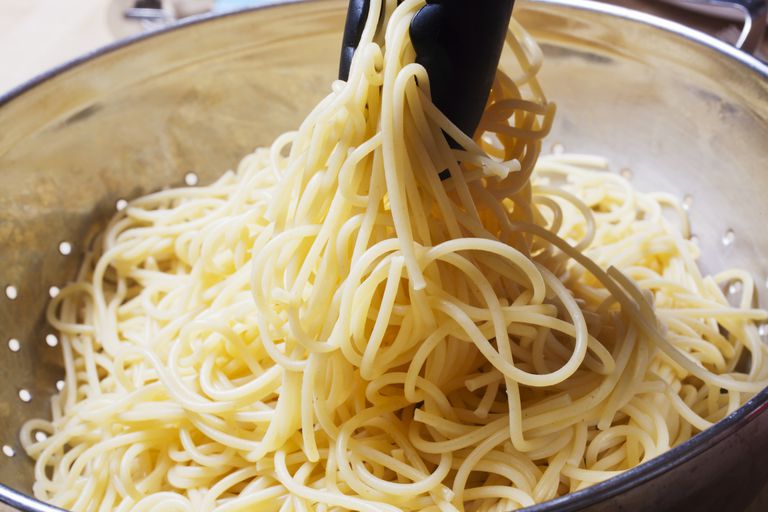 afbalanceret kost, Spaghetti ikke, almindelig pasta, andre typer