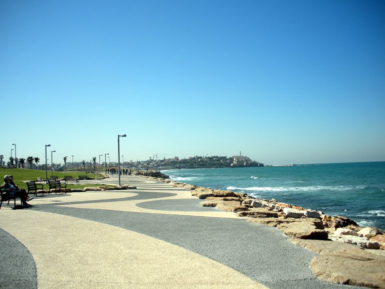 Aviv Promenade, Clore Park, Jaffa Yafo, Gordon Beach, Charles Clore
